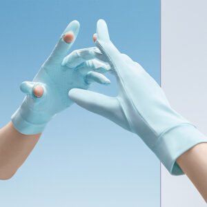 قفازات لقيادة السيارات و الدراجات النارية صيفية خفيفة واقية من الشمس و قابلة للتنفس و مضادة للأشعة فوق البنفسجية