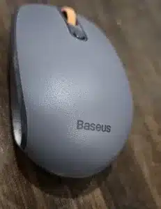 Baseus F01B ماوس لاسلكي بلوتوث 5.0 ماوس 1600 ديسيبل ثلاثي الأوضاع رمادي بلوري