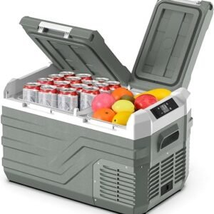 ثلاجة السيارة من Alpicool مزدوجة 12 فولت